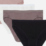 Gigi Amore 5PC Bikini Panty Pack Plum