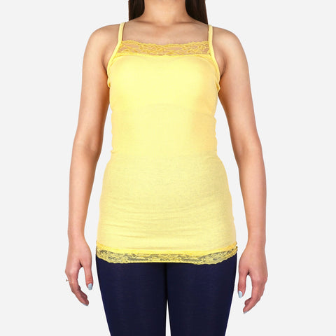 Smartbuy Ladies' Strappy Tank Top in Yellow