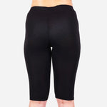 Smartbuy Ladies' Knee Length Leggings in Black