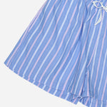 Baleno Striped Print Shorts Blue