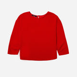 SM Woman Prima Shoulder Drop Blouse Red