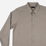 Maxwear Business Dress Shirt Long Sleeve Plain Fatigue