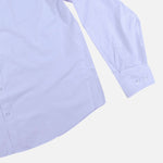 Maxwear Business Dress Shirt Long Sleeve Bamboo Stripes Plum