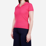 Smartbuy Ladies' Polo Shirt Plain in Hot Pink