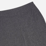 SM Woman Career Wide Leg Pants Dark Gray