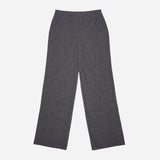 SM Woman Career Wide Leg Pants Dark Gray