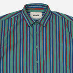 Smyth Stripes Dress Shirt Blue Green