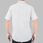 Mainstreet Short Sleeve Microprint Clover White