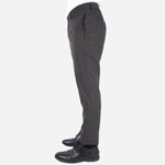 Mainstreet Pants Slacks Shadow Checkered Charcoal