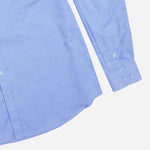 Maxwear Business Dress Shirt Long Sleeve Plain Blue