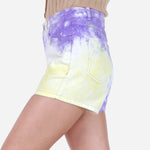 Urban Denim Tie Dye Shorts