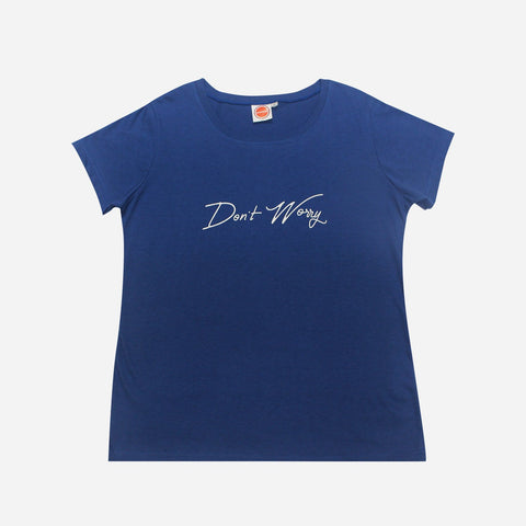 Smartbuy Ladies' T-shirt with Print in Blue