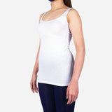 Smartbuy Ladies' Sleeveless Plain Top in White