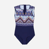 Coco Cabaña Swim One-Piece Tribal Blue