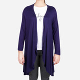 Smartbuy Ladies' Plain Cardigan in Midnight Blue