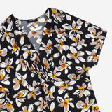 SM Woman Plus Fashion Dress V-neck Floral