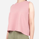 SM Woman Casual Blouse with High Low Hem