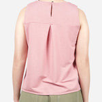 SM Woman Casual Blouse with High Low Hem