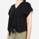 SM Woman Casual Blouse with Front tie