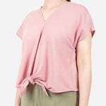 SM Woman Casual Blouse with Front tie