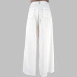 SM Woman Casual Pants with Stitch detail