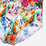 Coco Cabaña Swim One-Piece Rashguard Floral Yellow