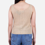 SM Woman Casual Knitted Blouse with Buttons