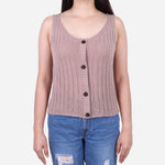 SM Woman Casual Knitted Blouse with Buttons