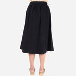 SM Woman Casual Long Skirt with Belt