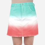 Urban Denim Ombre Skirt