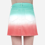 Urban Denim Ombre Skirt