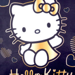 Hello Kitty Square Pillow Black