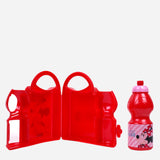 Minnie Mouse Combo Food Keeper And Bottle Red