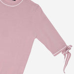 SM Woman Casual Knitted Blouse Blush