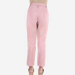 SM Woman Casual Pants With Belt Front Pleats