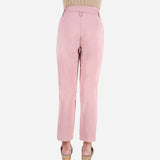 SM Woman Casual Pants With Belt Front Pleats