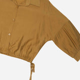 SM Woman Casual Polo Mustard