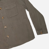 SM Woman Casual Button Down Jacket Olive Green