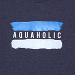 Men's Club Aquaholic Print Tee Black