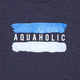 Men's Club Aquaholic Print Tee Black