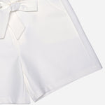 SM Woman Ribbon Belted Shorts