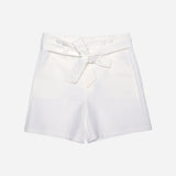 SM Woman Ribbon Belted Shorts