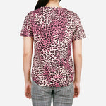 Smartbuy Ladies' Animal Full Print Tee in Pink