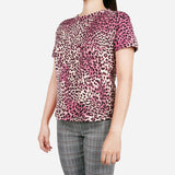 Smartbuy Ladies' Animal Full Print Tee in Pink