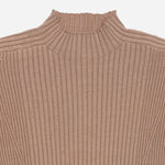 SM Woman Casual Knitted Long Sleeved Blouse Blush