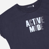 SM Woman Active Cropped Tee Black