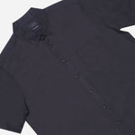 Maxwear Short Sleeve Dress Shirt Black