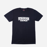 Stranger Things T-Shirt Series Logo Black