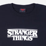 Stranger Things T-Shirt Series Logo Black