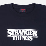 Stranger Things T-Shirt Series Logo Black